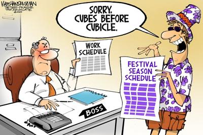 With over 750 punchlines sent in, check out the WINNER and finalists in Walt Handelsman's latest Cartoon Caption Contest!
