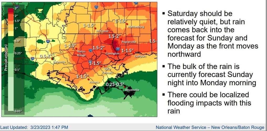 Severe weather chance Friday night, heavy rain Sunday night | Weather ...