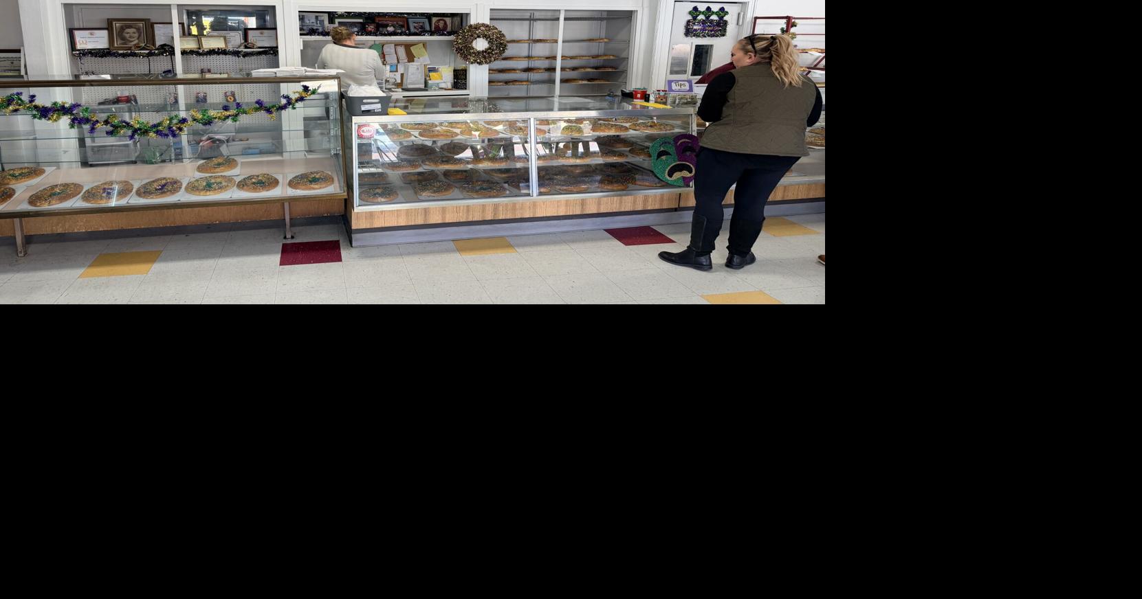 I tried Keller’s king cake for the first time. It was unlike any other in the best way.