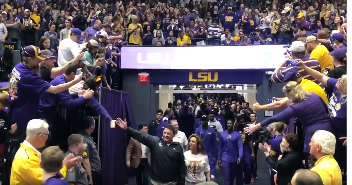 LSU national championship parade and celebration Watch replays of