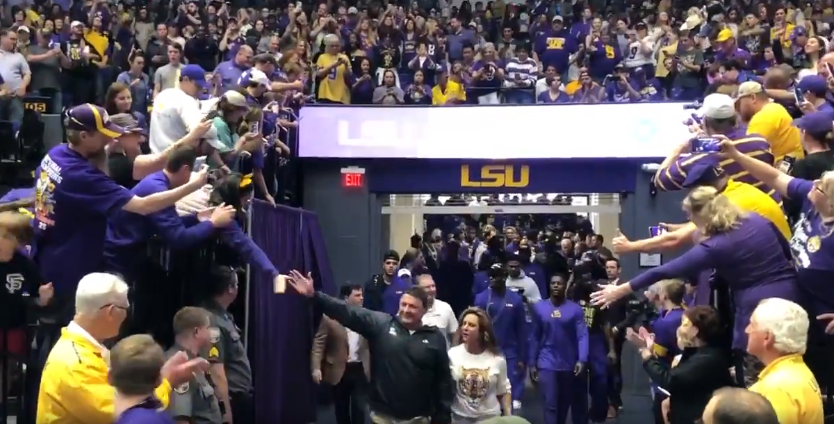 LSU national championship parade and celebration Watch replays of