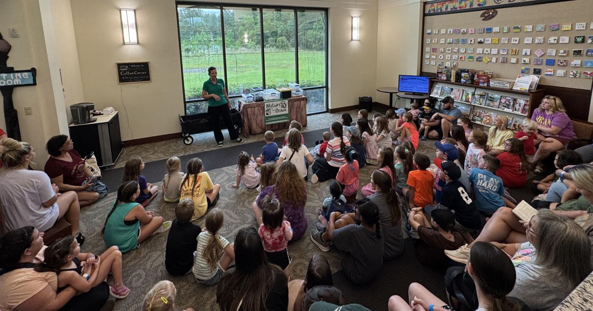 Audiences get up-close experience with exotic wildlife at Livingston Parish Library