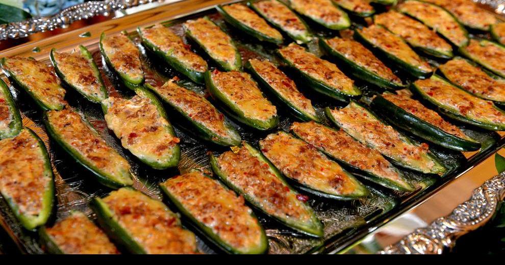 Smoked GoudaChorizo Jalapeño Poppers Entertainment/Life