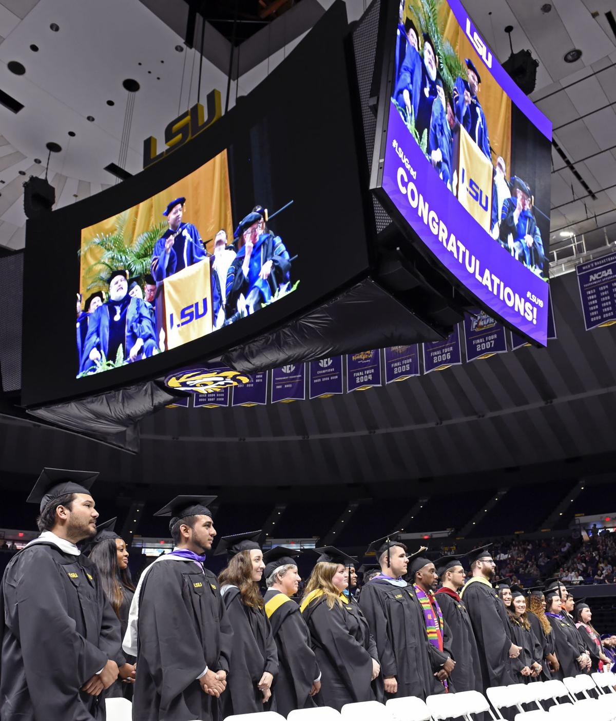 LSU graduation commencement held Mid City
