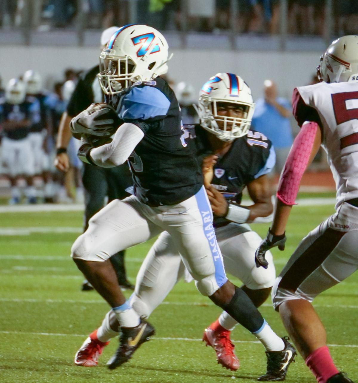 Zachary High wins football match 480 Zachary