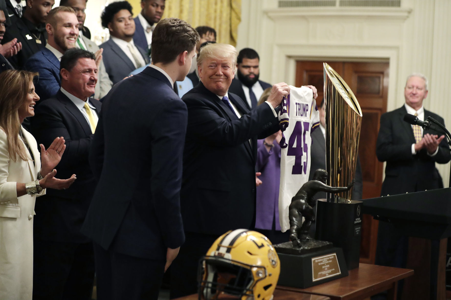 lsu white jersey