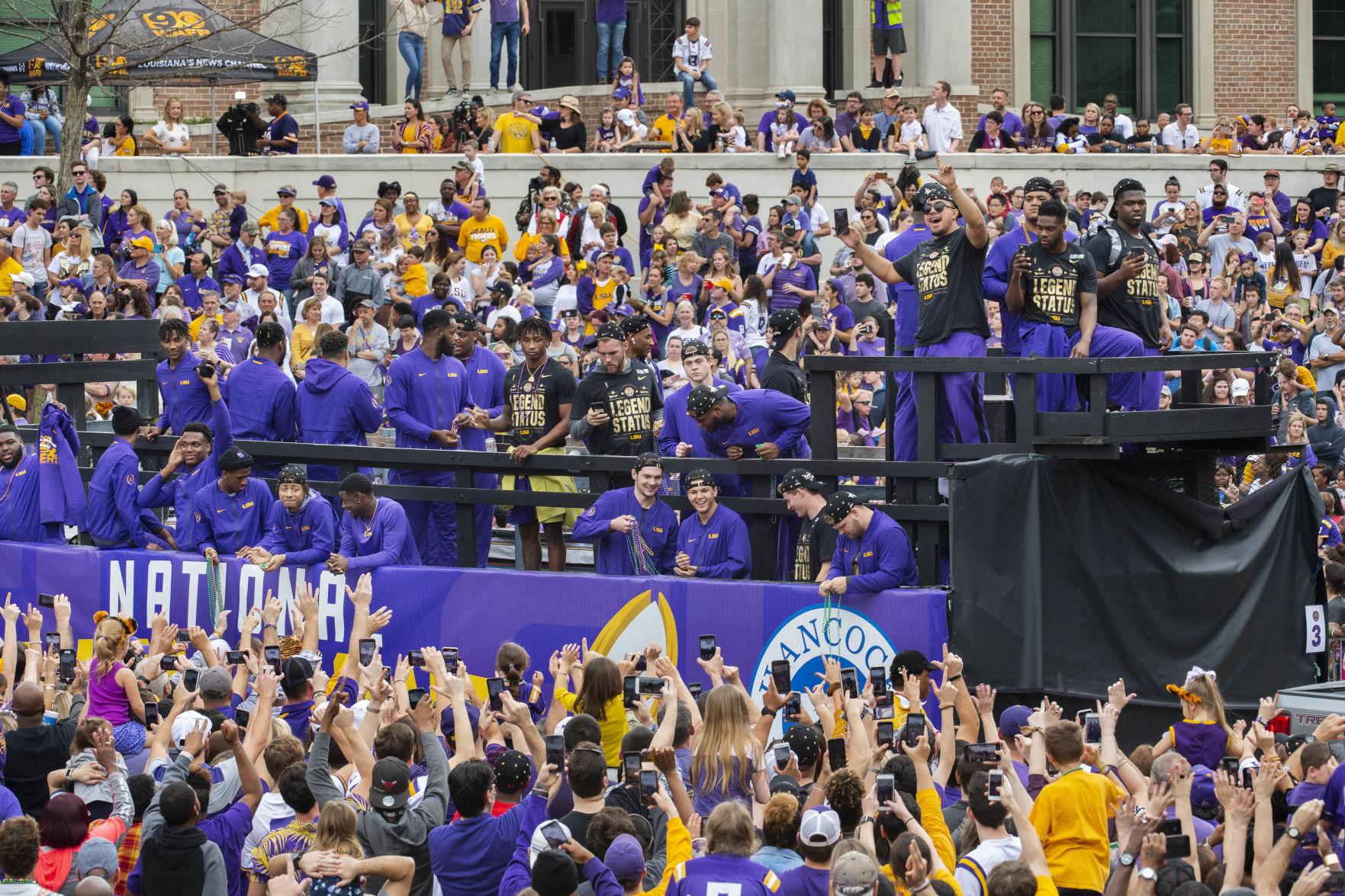 Scenes from LSU's national championship parade and celebration 'The