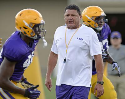 Lsu Coach Ed Orgeron Comparing Grant Delpit To An Nfl Hall Of