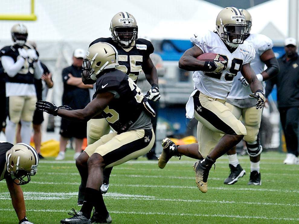 Reports from the Saints' Monday practice _lowres