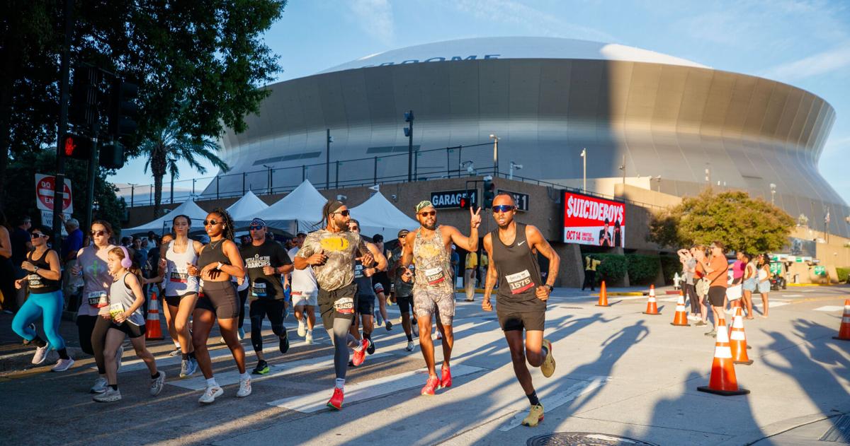 Photos: Who Dats on the run during the annual Saints Kickoff 5K