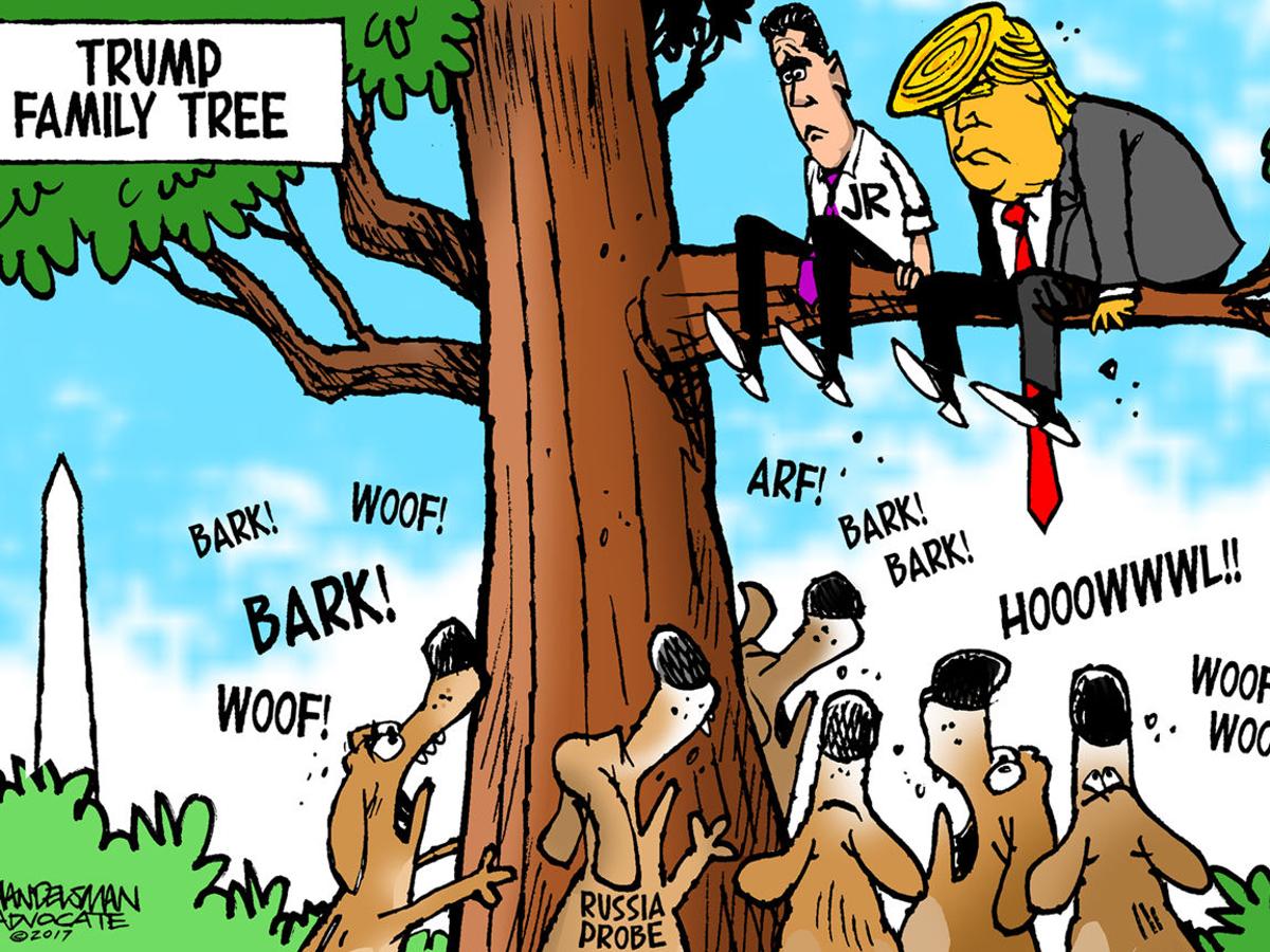 Walt Handelsman Family Tree Opinion Theadvocate Com