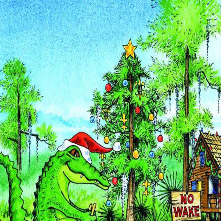 Cajun Merry Christmas Images Routh Family Puts Its Own Cajun Spin On The Holiday Cards Entertainment Life Theadvocate Com