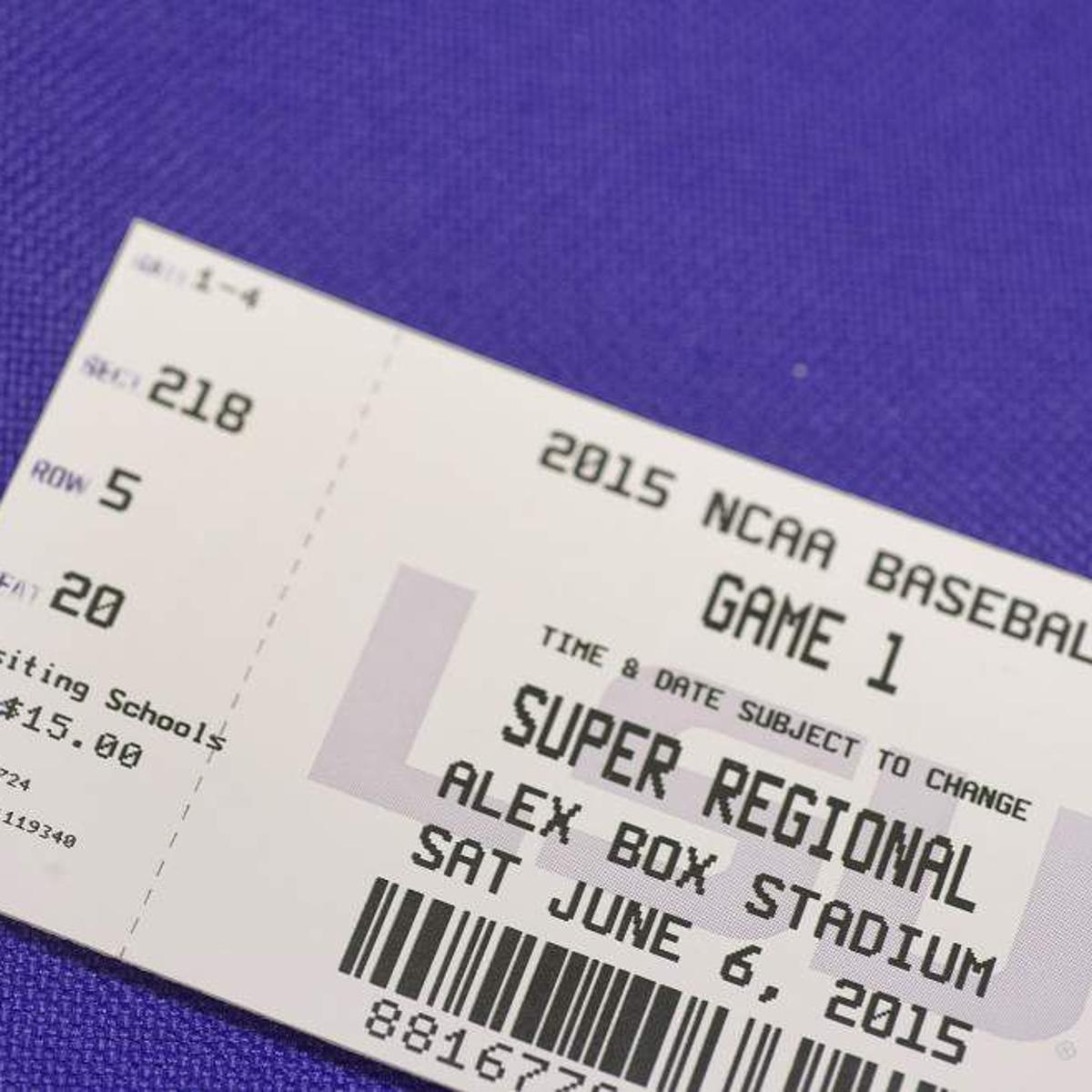 Special Access Lsu Offers To Sell All House Senate Members Tickets To Super Regional Vs Ul Lafayette Legislature Theadvocate Com Special Access Lsu Offers To Sell All House Senate Members Tickets To Super Regional Vs Ul Lafayette Legislature Theadvocate Com