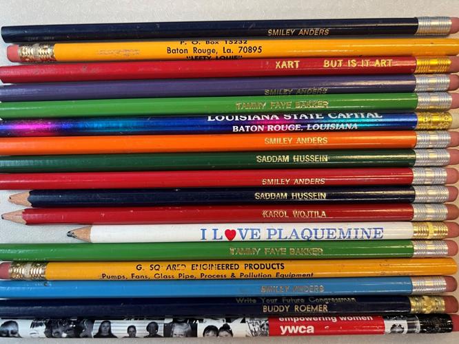 Going through beloved Louisiana columnist Smiley Anders desk