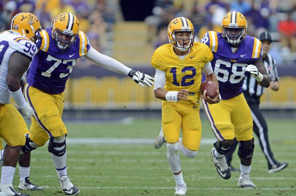 More ‘bells and whistles’ coming? LSU flashes part of its new 3-4 defense in Saturday’s spring game _lowres
