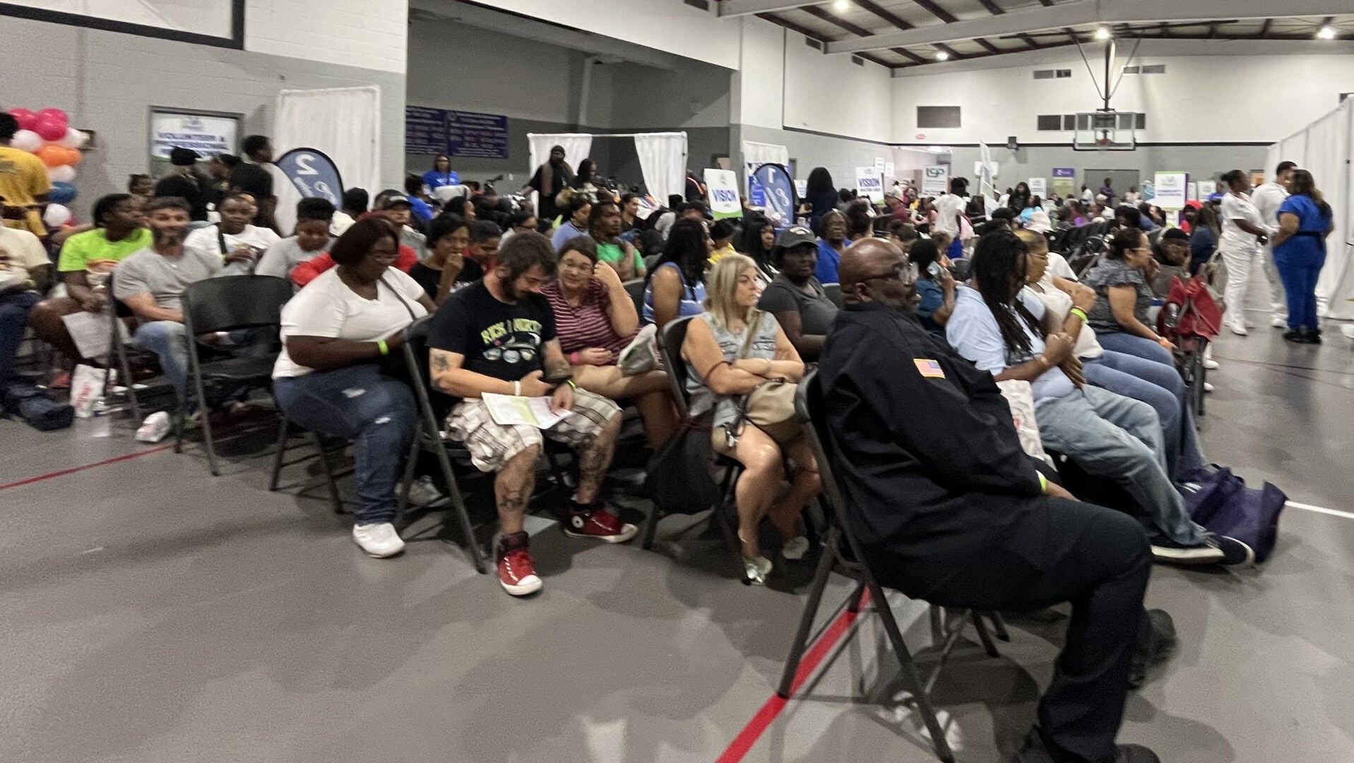 theadvocate.com - Wendy Loup - Free healthcare services offered at Saturday's clinic in Donaldsonville