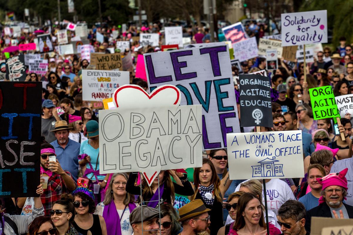 More than 10K join Women's March in New Orleans in opposition to new