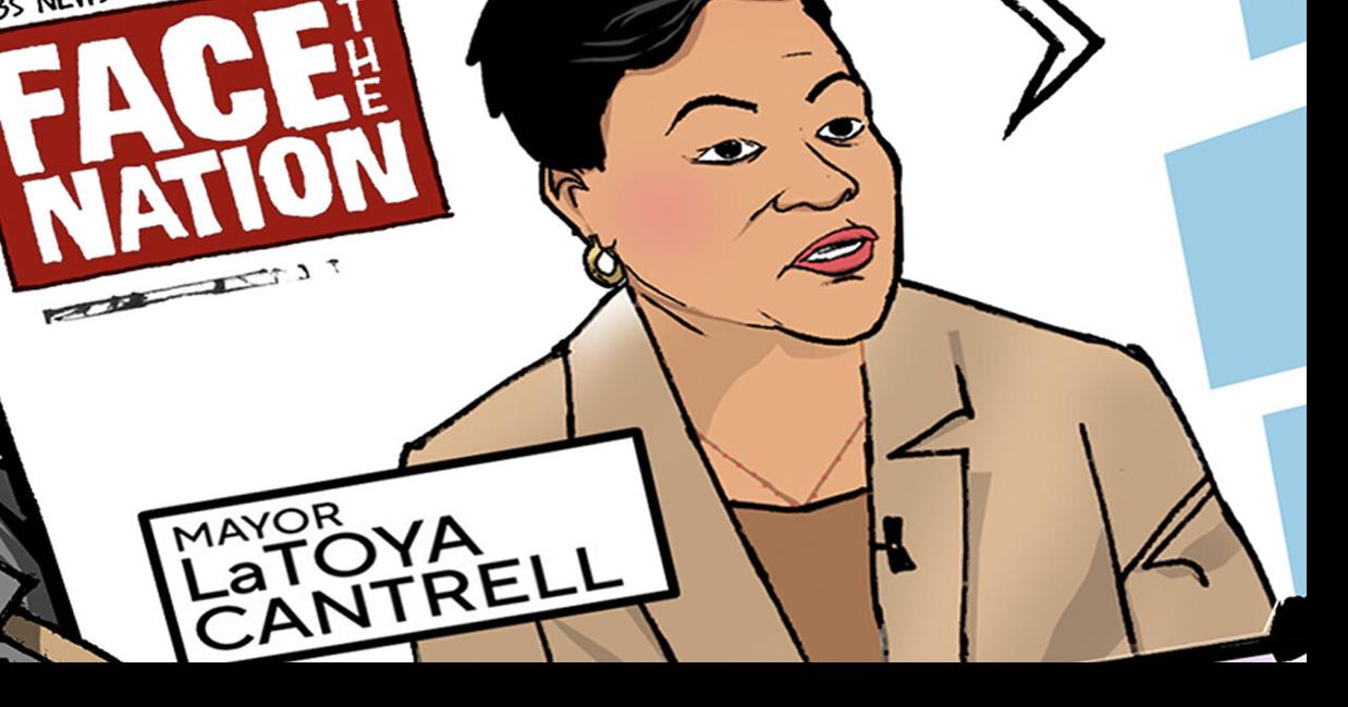 Mayor Cantrell addresses Crime on Face the Nation Walt Handelsman