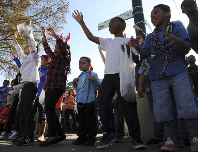 Photos A jolly good time rolls through downtown Lafayette during