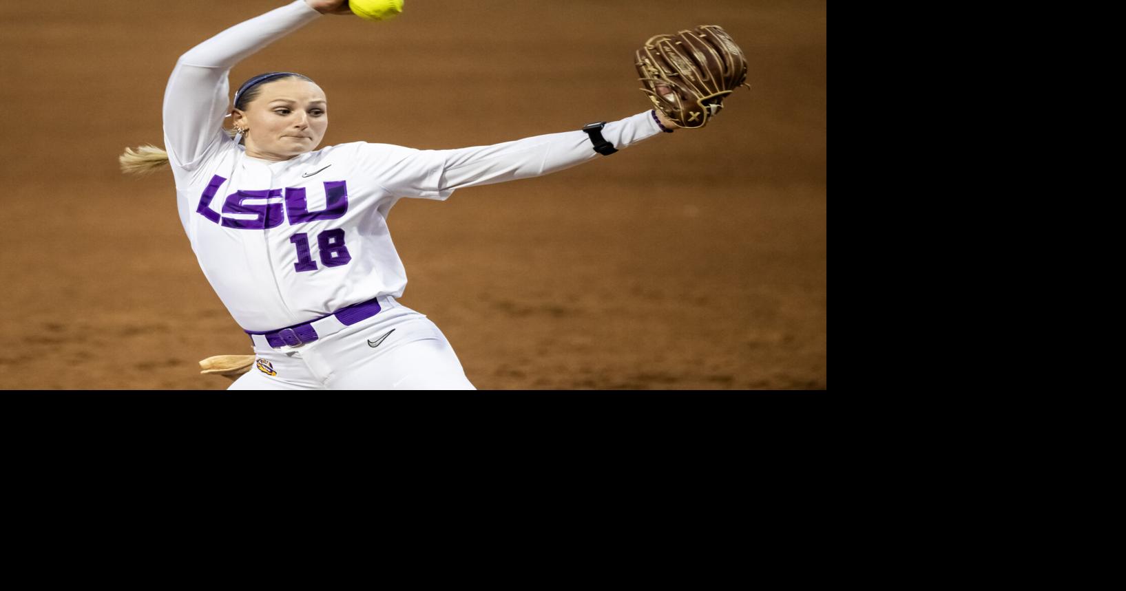 Senior pitcher Tatum Clopton finding her groove as LSU softball travels to South Carolina