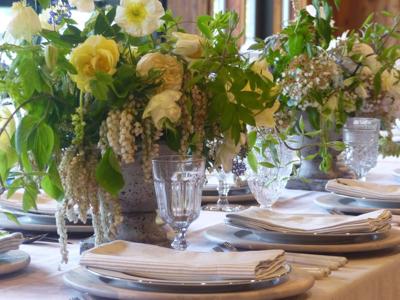 Gardening Tablescaping