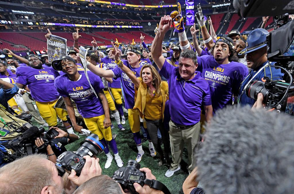 It S Lsu Vs Clemson For College Football Playoff In New Orleans