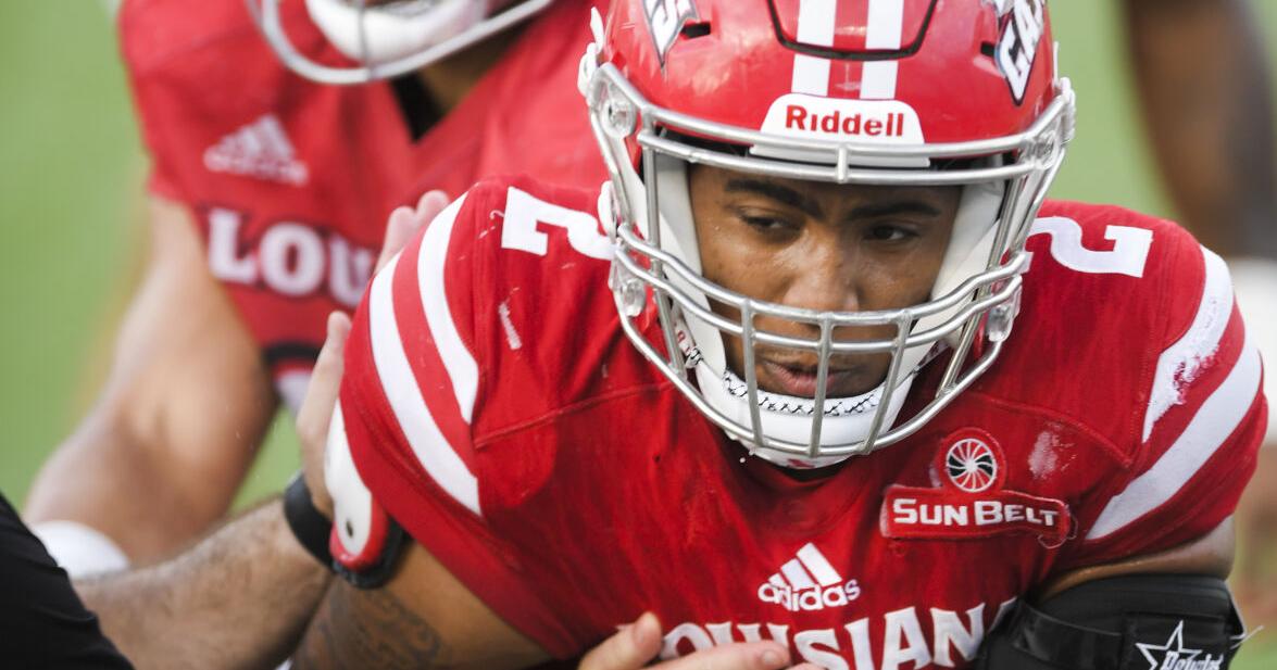 Lorenzo Ragin UL linebacker Lorenzo McCaskill totally focused on the present task ...