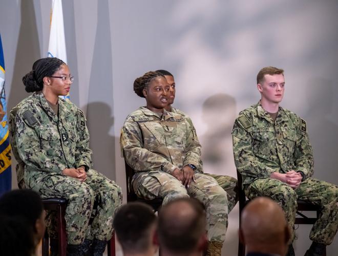 Harris Faulkner talks with Southern U's ROTC undergraduates | News ...