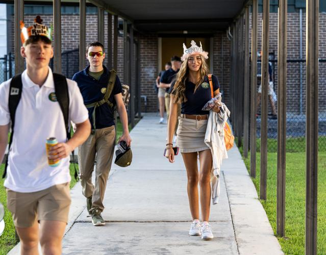 Here's a look at the first day of school at French Settlement