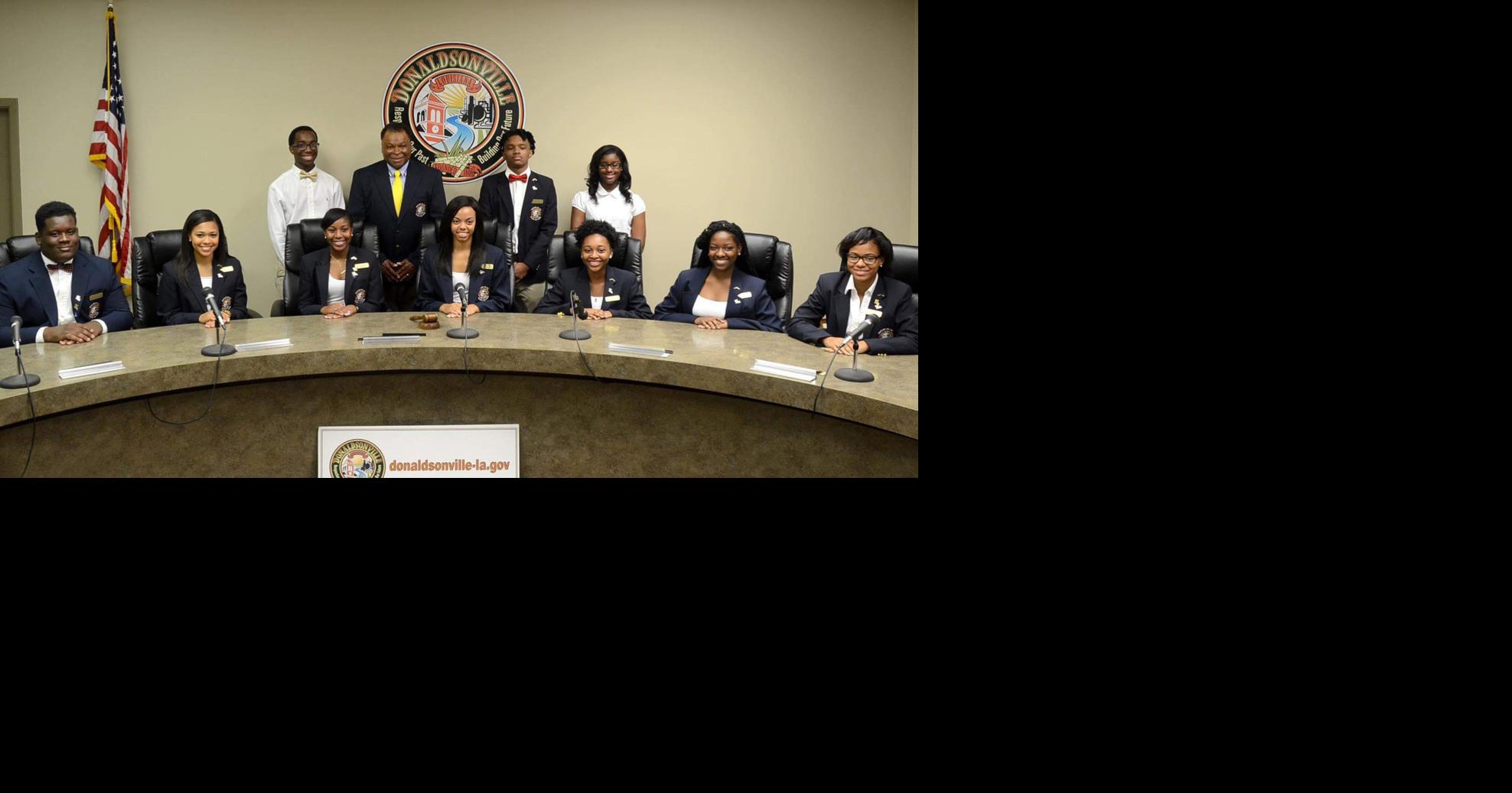 Donaldsonville names new Youth Advisory Council Ascension