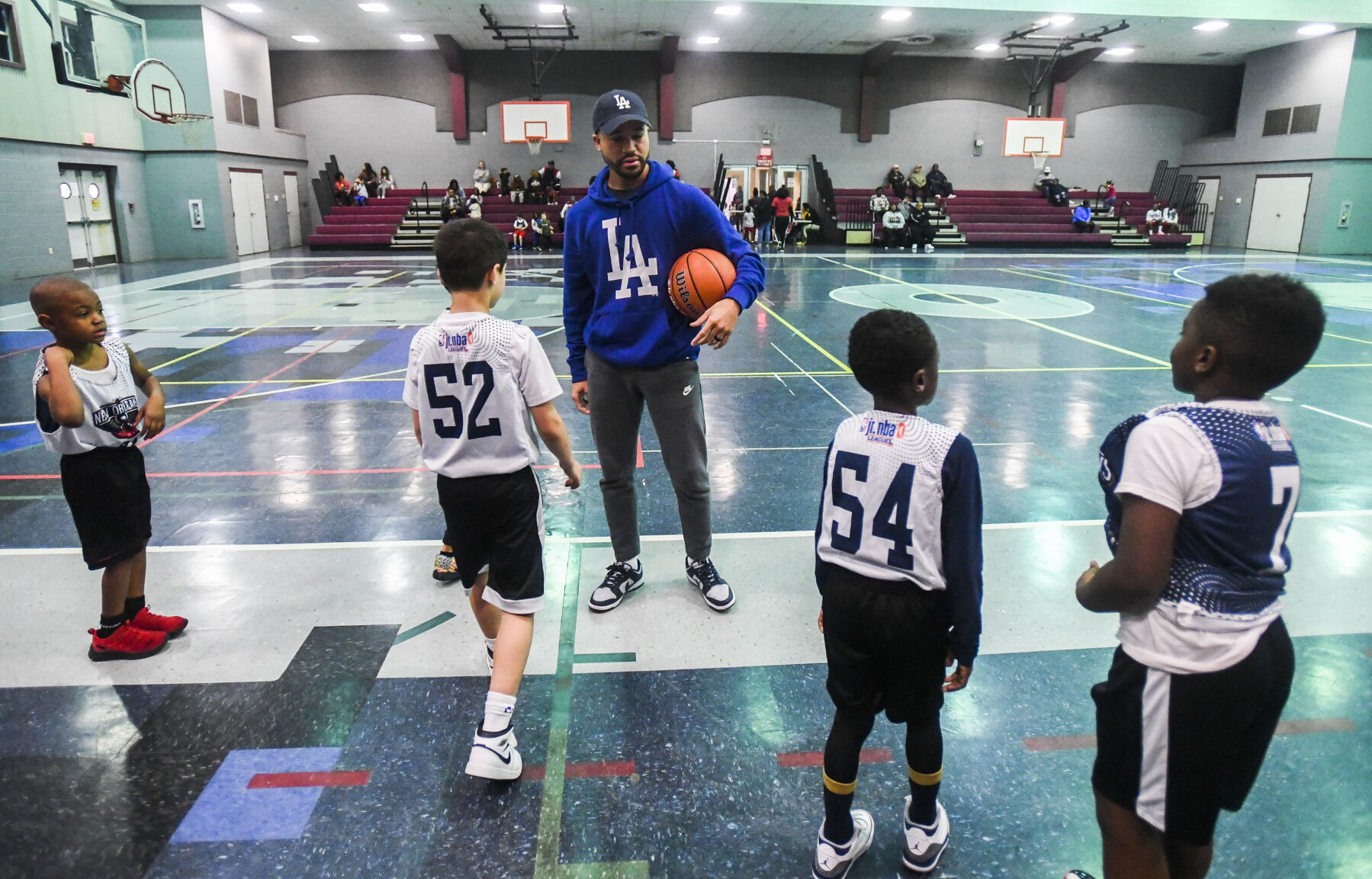 Kenderis Lafayette police detective serving as youth basketball coach | News ...