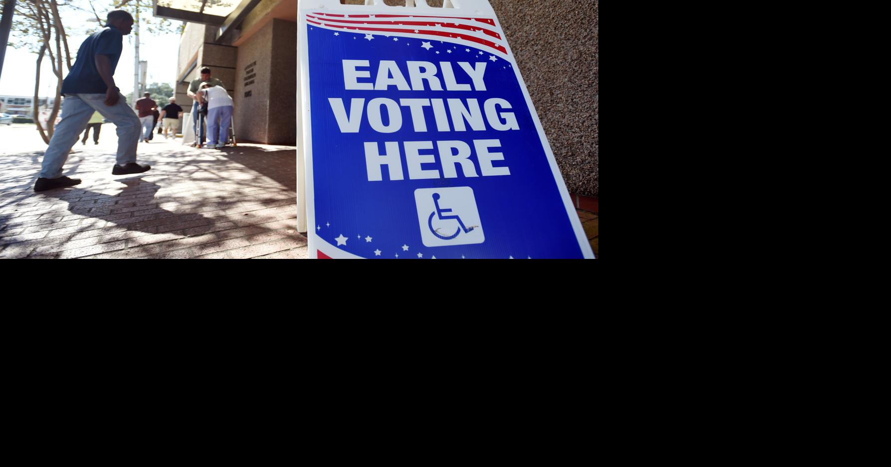 Early voting begins Saturday for Scott sales tax election News