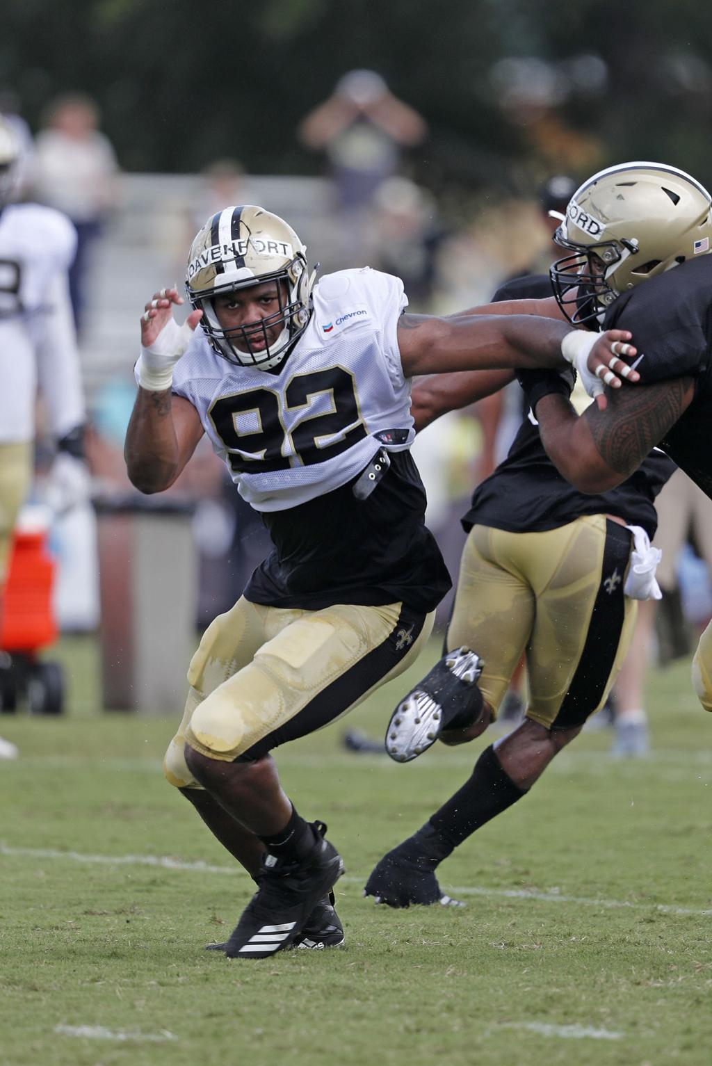 First-round pick Marcus Davenport feels like he has to 'play more