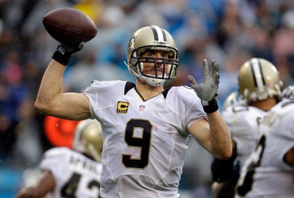 Saints’ Brees participates fully in Thursday’s practice _lowres