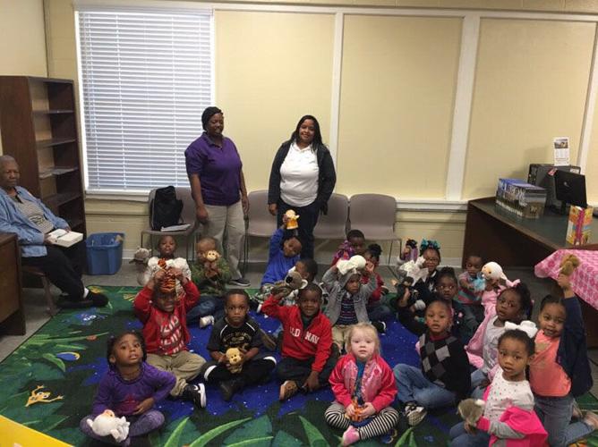 Head Start visits Audubon Regional Library's Story Time in Jackson