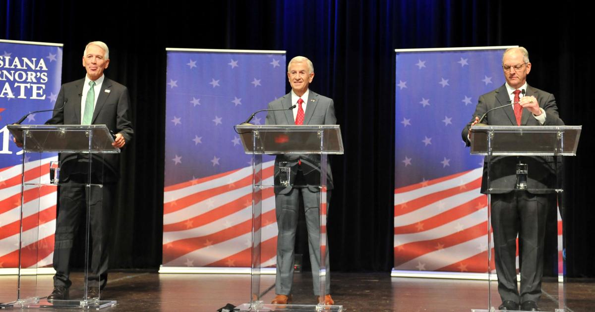 Gov. John Bel Edwards, Eddie Rispone and U.S. Rep. Ralph Abraham to ...