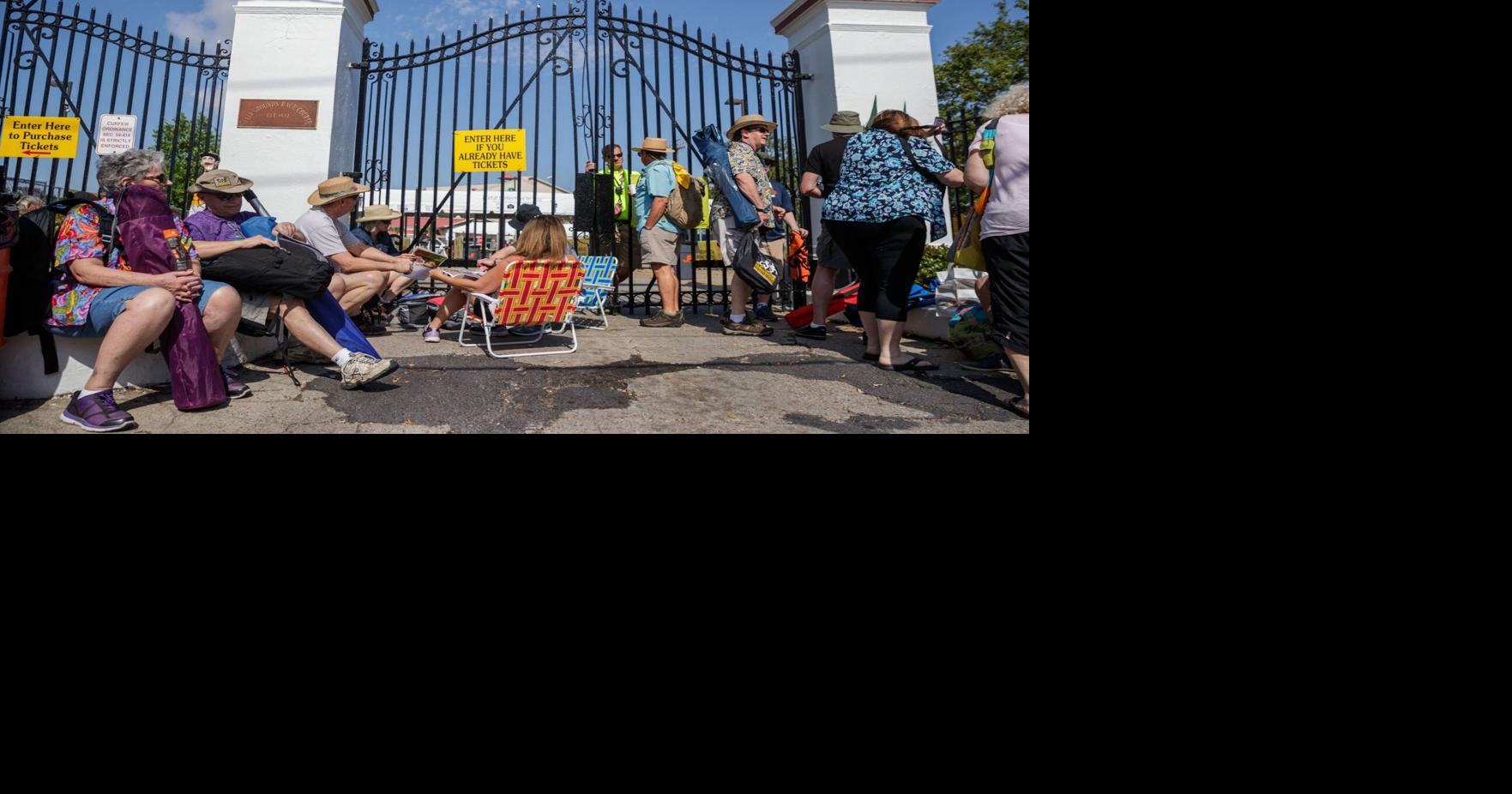 Jazz Fest gates now open after severe weather misses New Orleans