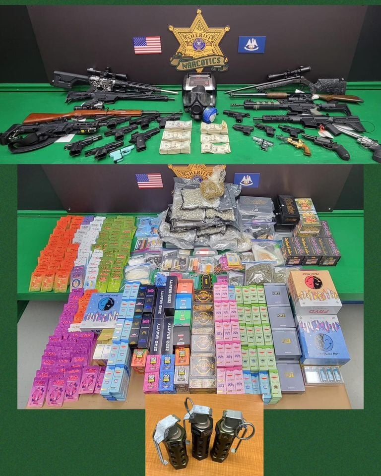 23 Guns, Cocaine And Opioids Found In Arrest Of Drug Dealer | Crime ...