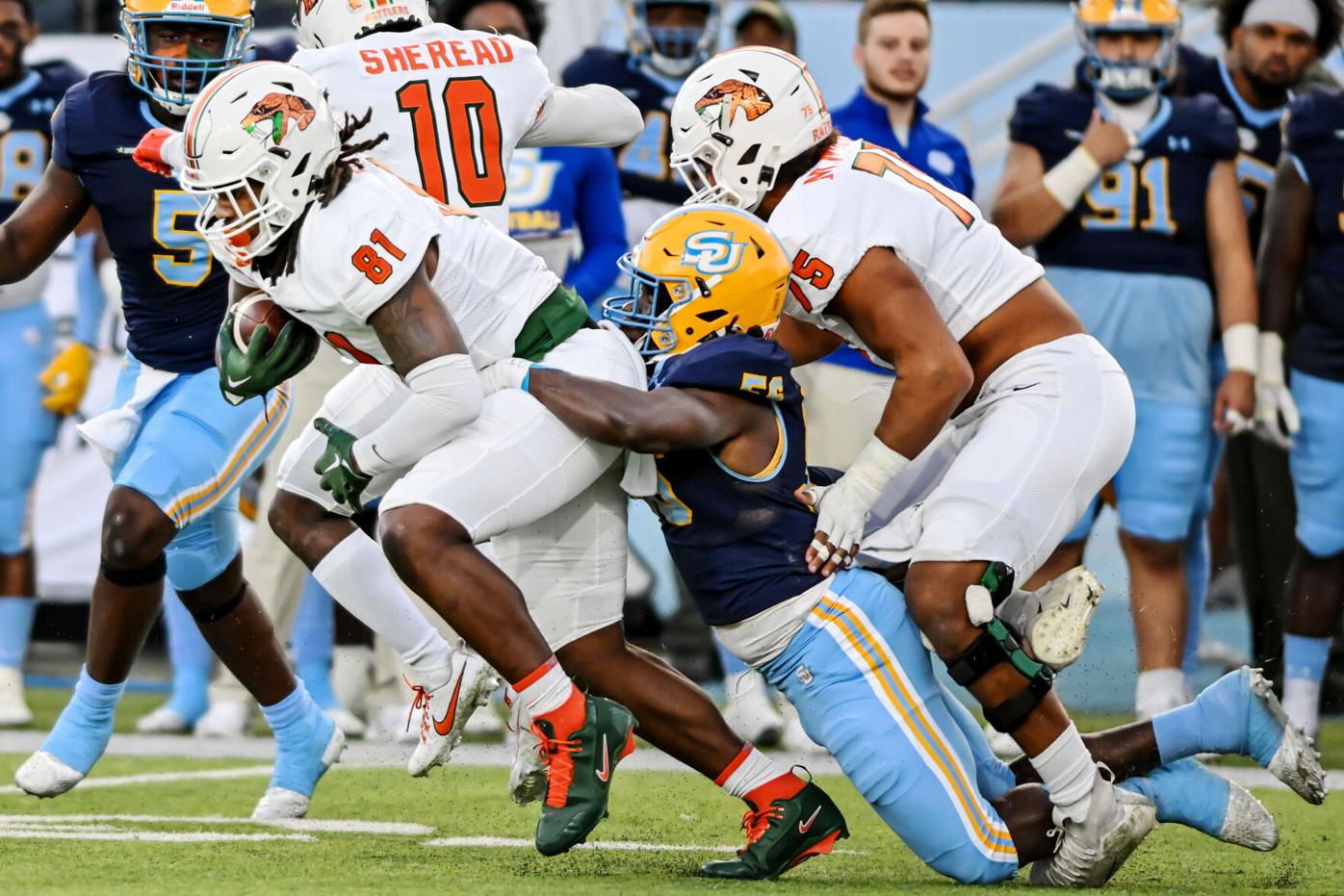 Southern's offense struggles in loss to FAMU on the road