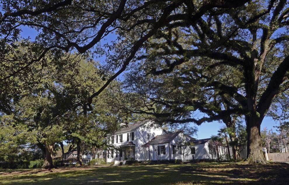 With nine majestic oaks and an A. Hays Town design, renovation was only