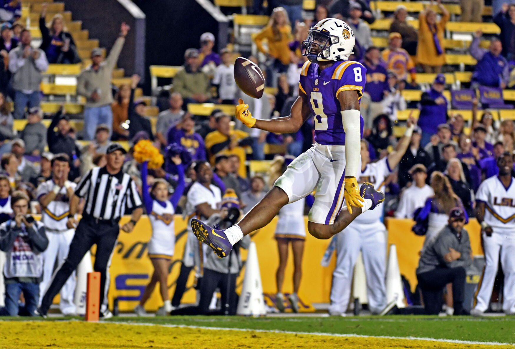 LSU Wide Receiver Malik Nabers First Receiver To Have 100-yard Game ...