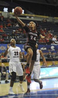 Sun Belt Semifinals Road Bump Dings Ragin Cajuns Women Again In