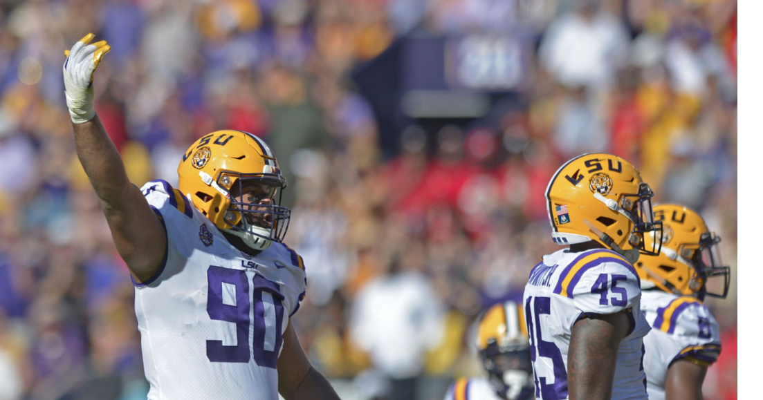LSU First to Fully Embrace Custom Player Football Jerseys Through