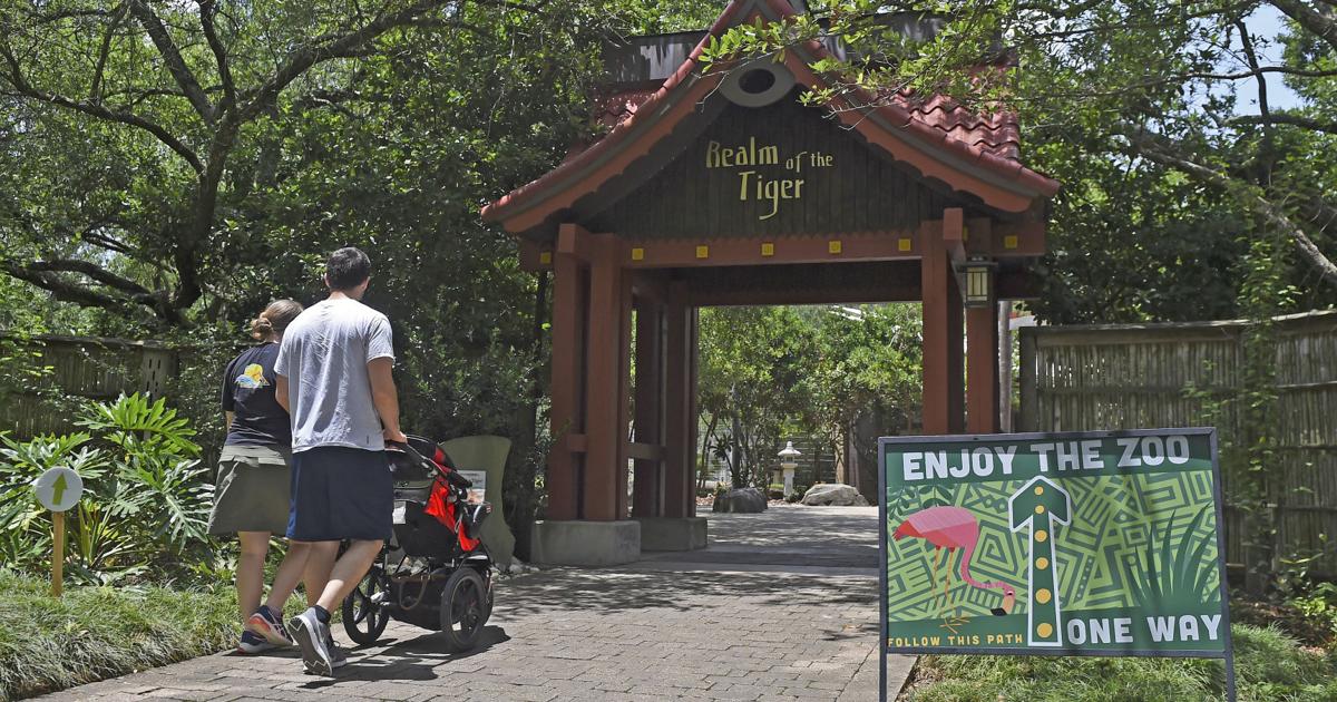 Der Baton Rouge Zoo erhält zum ersten Mal seit 2018 wieder die ...