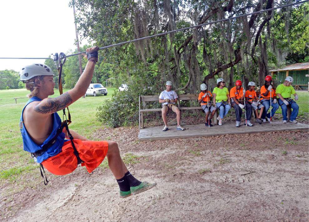 Photos: Summer camp zip lining _lowres