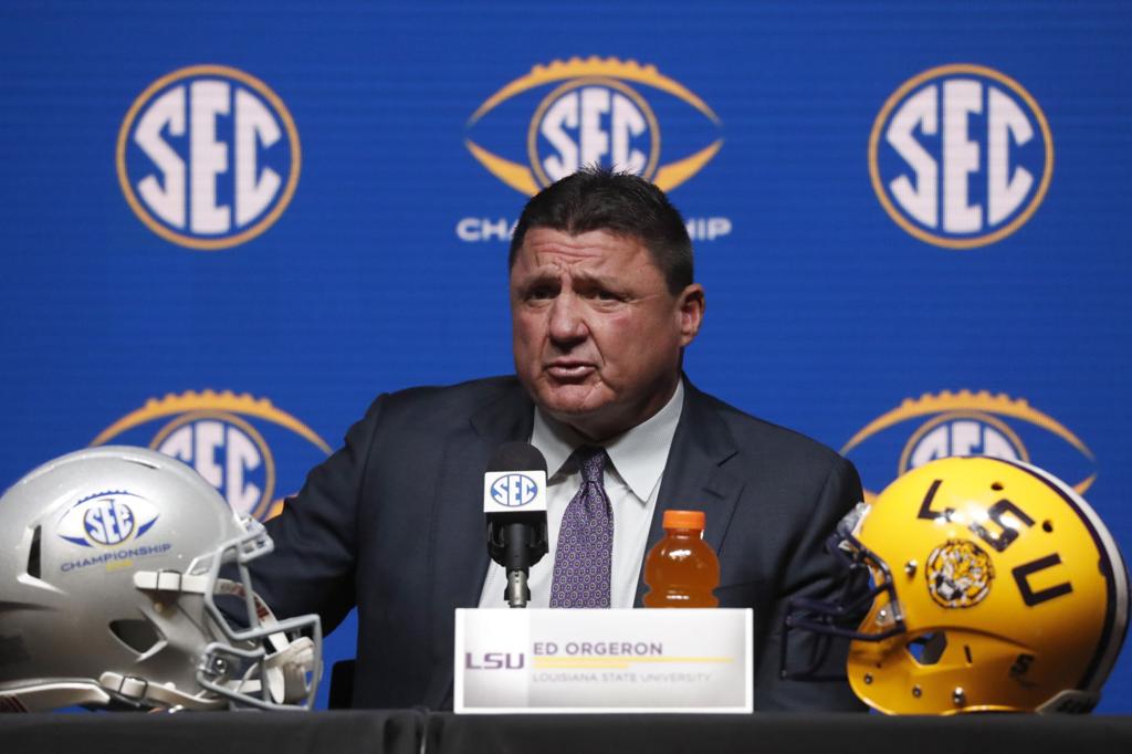 Ed Orgeron Has Lsu On The Verge Of Sec Sovereignty This Was The