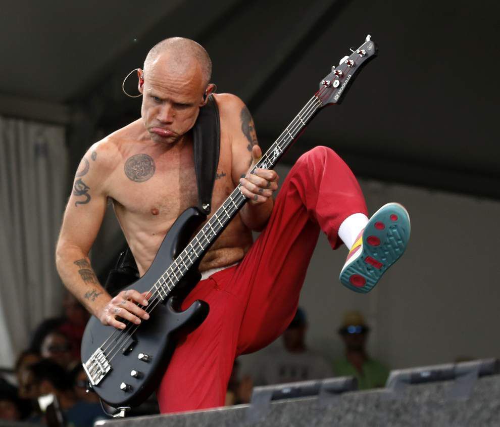 Red Hot Chili Peppers hottest when the Meters joined in at Jazz Fest