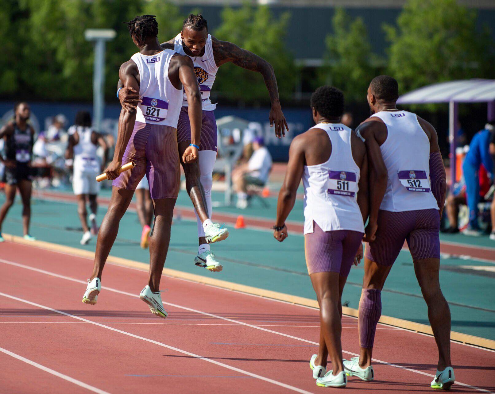 Strong 4x100 relays pace LSU track on last day of SEC meet LSU