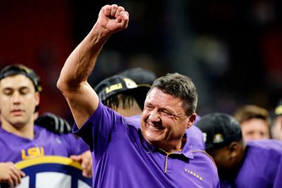 CFP LSU Orgeron Football