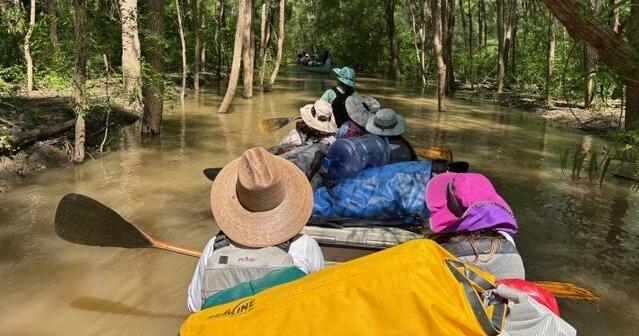 Twelve Louisiana women take on the Mississippi River in a three-day canoe trip